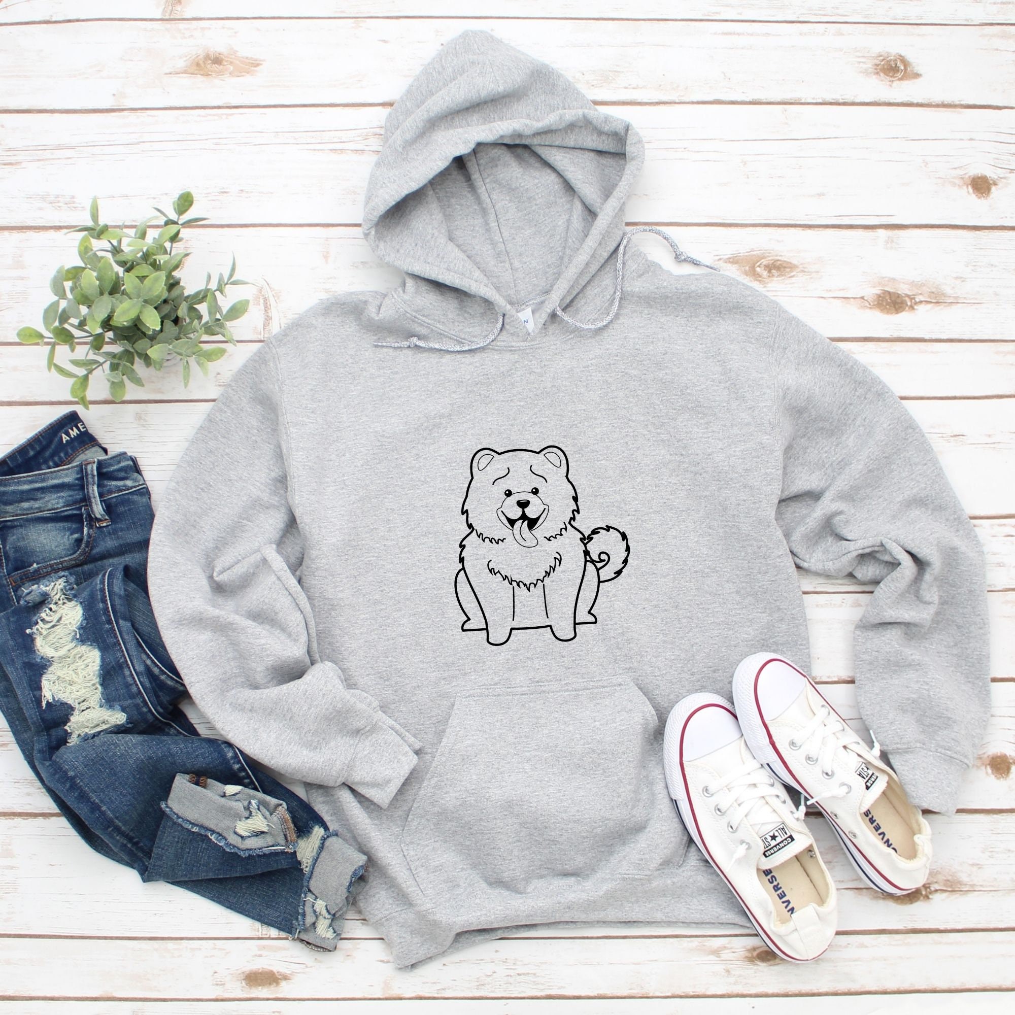 chow chow hoodie