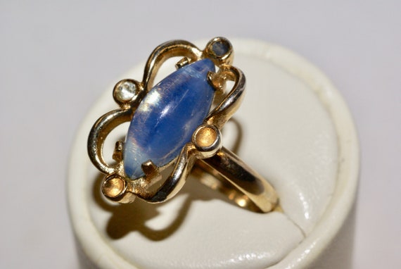 Adjustable Jade Fun Ring - image 5