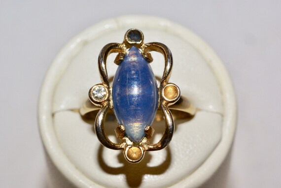 Adjustable Jade Fun Ring - image 3