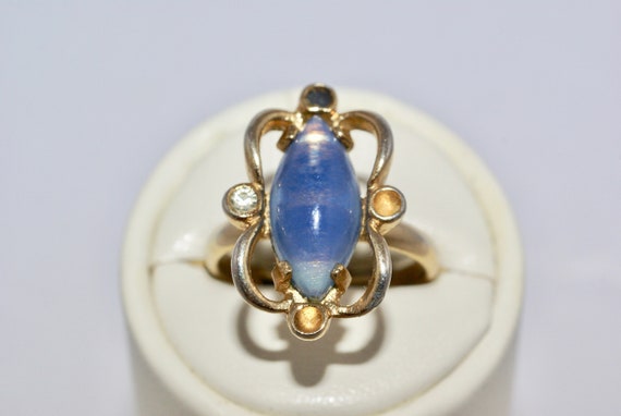 Adjustable Jade Fun Ring - image 1