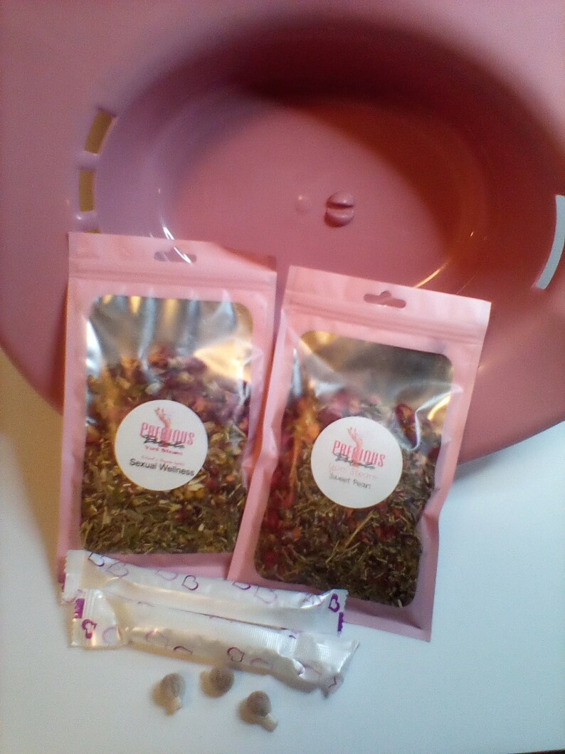 2 Precious Pearl Yoni Steam with 3 Detox Pearls Sweet Etsy