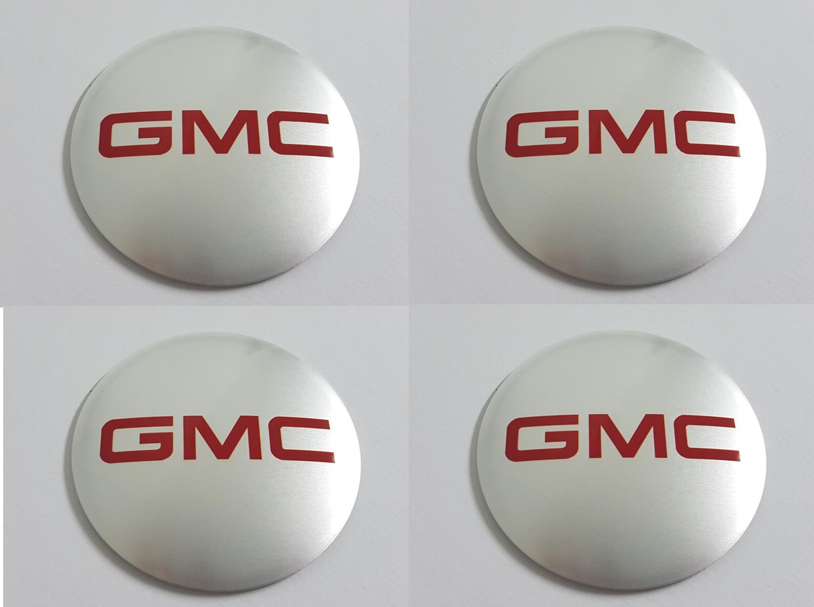Set of 4x Metal stickers car wheel center cap sticker GMC 2 Etsy