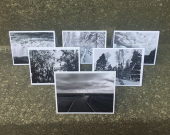 Black & White Photo Greeting Card Bundle