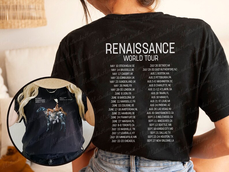 Beyoncé Renaissance World Tour Merch Beyoncé Renaissance Etsy