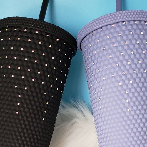 Acrylic Studded Tumbler With Rhinestone Accents - Etsy