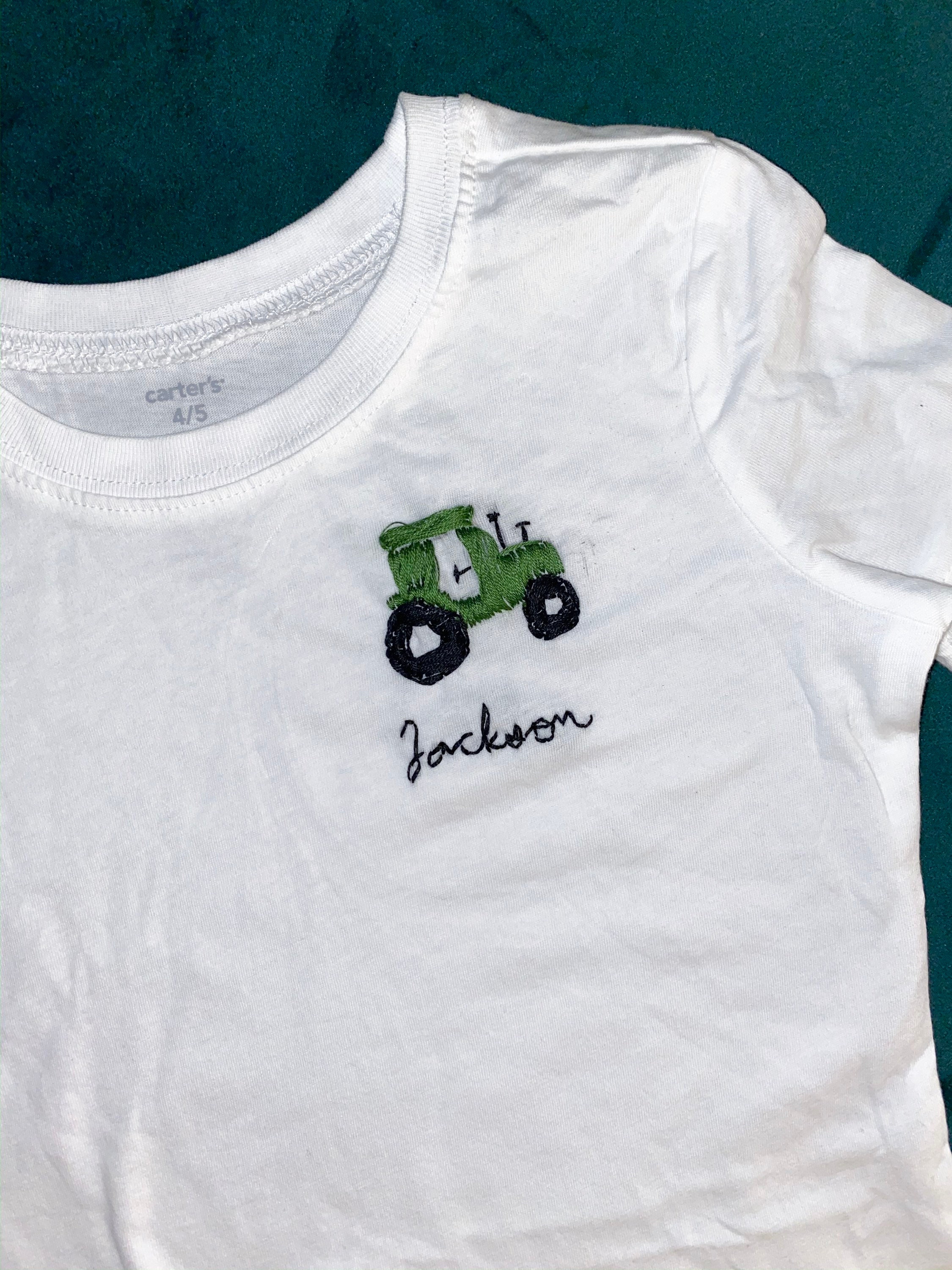 Custom Kids T Shirts Custom Embroidered T Shorts Kids T Etsy