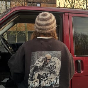 Brushed beanie knitting pattern (PDF download)