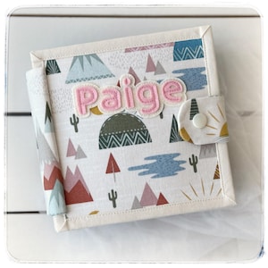 Libro de fieltro tranquilo: Libro Montessori de actividades para bebés