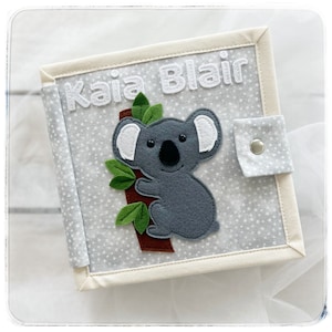 Animals quiet felt book. Busy travel book. Smart gift for baby.