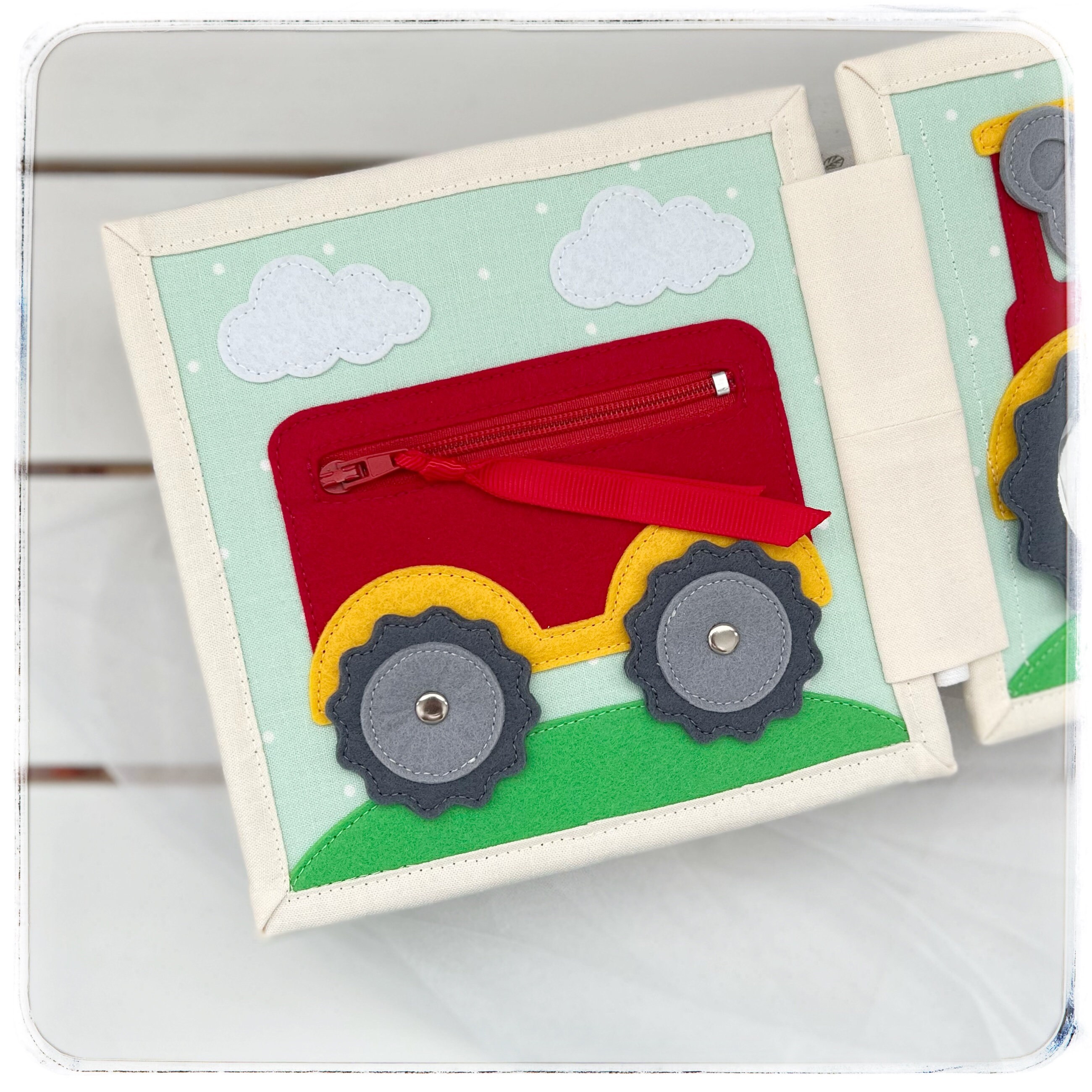 Farm Quiet Book. Montessori Soft Book. Fine Motor Skills. Etsy Canada