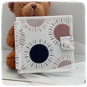 Quiet soft book. Montessori gift. Travel felt toy for baby.