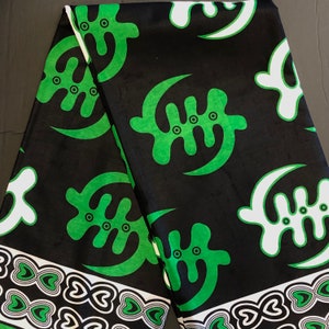 African print fabric, Ankara fabric, Tribal print fabric, 6 yards African fabric, face mask fabric