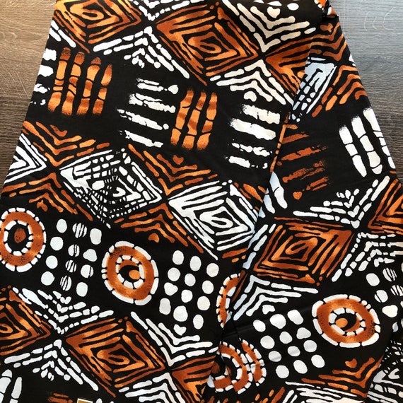 African Print Fabric Tribal Print Fabric Ankara Fabric Face Etsy