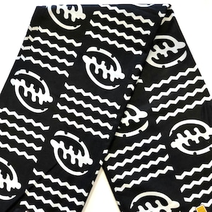 African print fabric, Mudcloth print Ankara fabric, monochrome print, 6 yards African fabric, face mask fabric, black and white fabric
