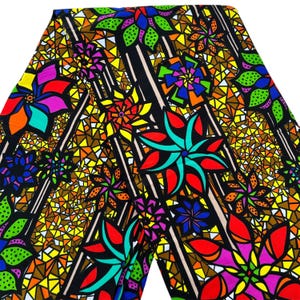 African print fabric, Jewel colors print fabric, Ankara fabric multicolor spinwheels print fabric, African fabric by the yard,