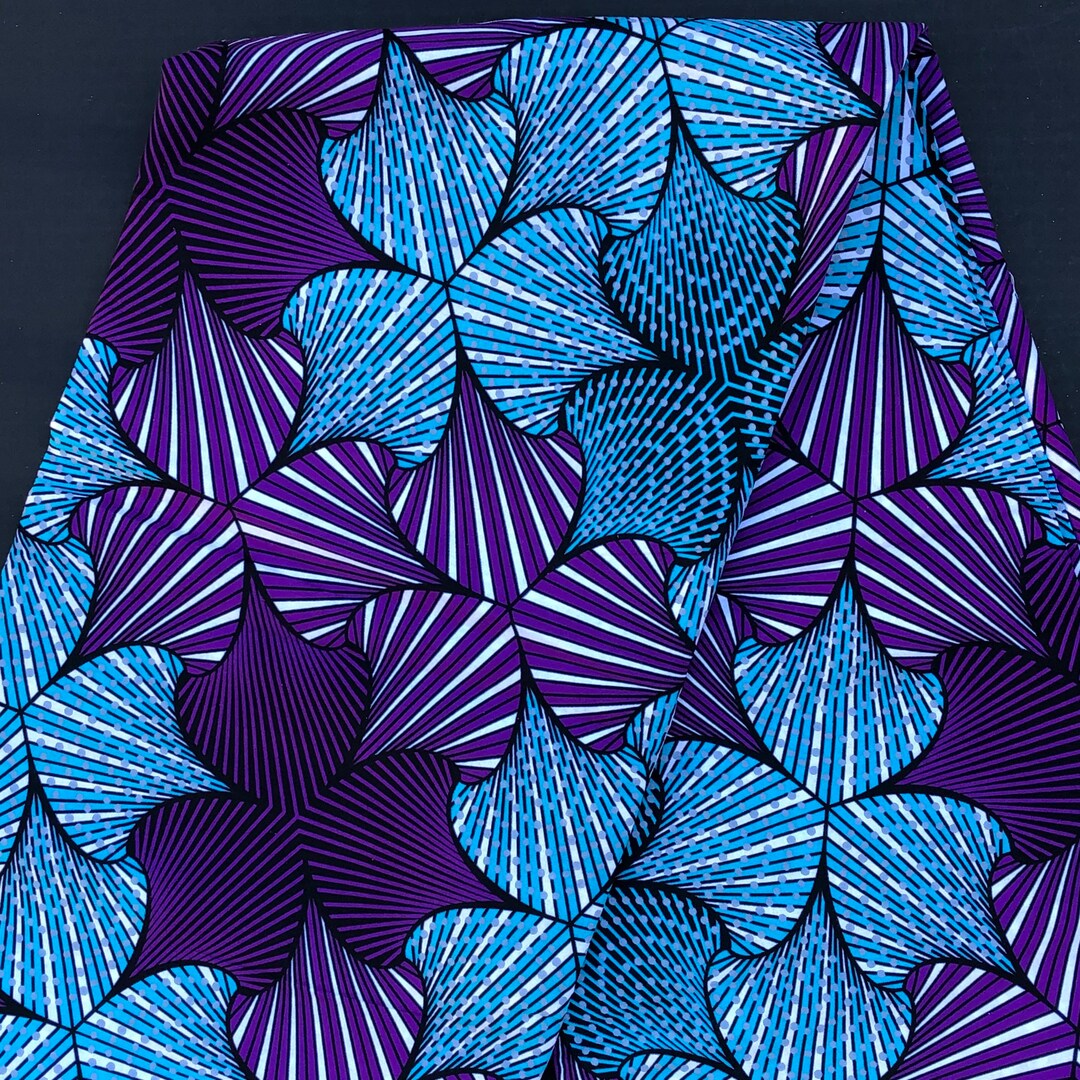African Print Fabric Spades Print Fabric Ankara Fabric Etsy
