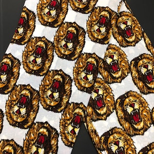 African print fabric, Ankara fabric, Printed Isiagu cotton fabric, 6 yards African fabric, face mask fabric, White Igbo tribal print fabric