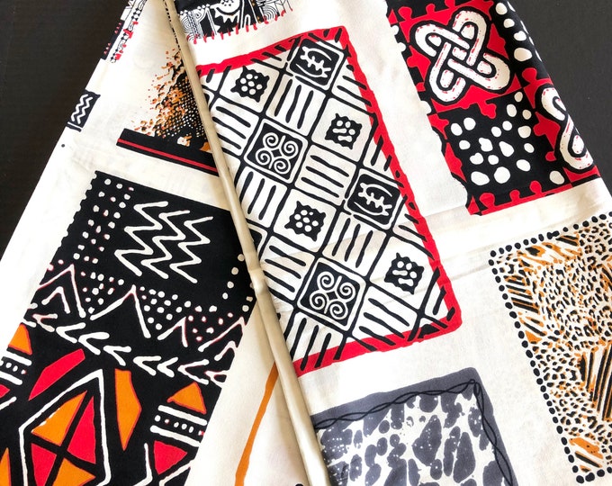 African Print Fabric, Patchwork Print Print Fabric, Ankara Fabric ...