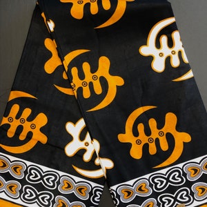 African print fabric, Ankara fabric, Tribal print fabric, 6 yards African fabric, face mask fabric