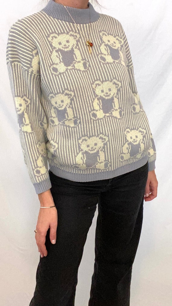 mgg teddy bear sweater