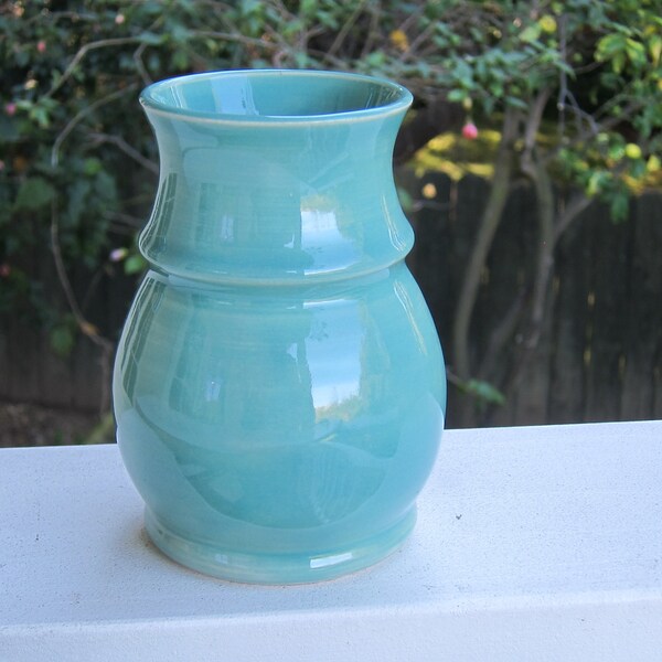 Turquoise Vase Etsy