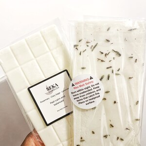 Rosemary Sage Wax Melt Bar - Aromatherapie Sojawachs