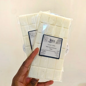 Large Coconut and Vanilla Soy Wax Melt Bar