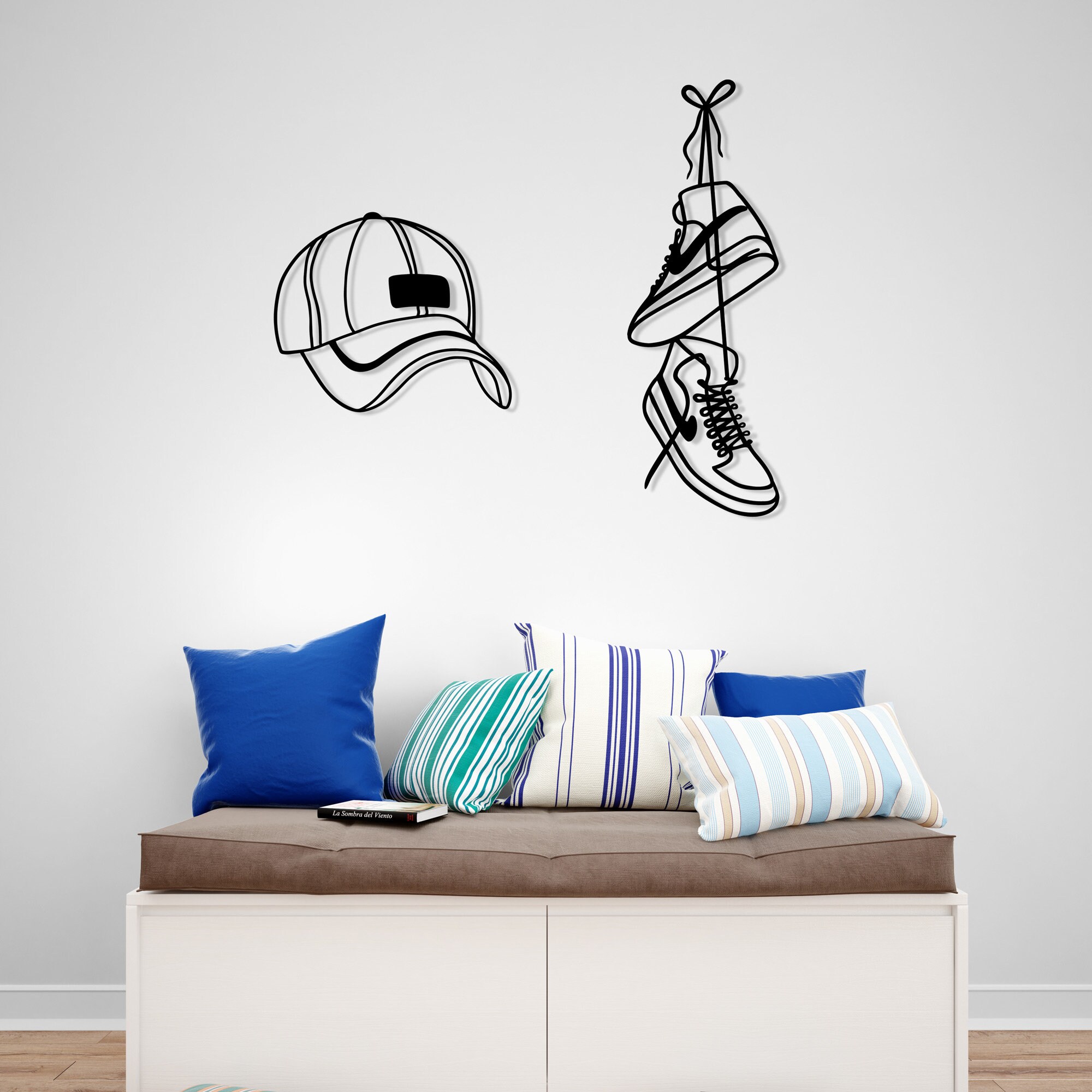 Hypebeast - Poster con scatola di scarpe da ginnastica, decorazione da parete, per uomini e ragazzi, stampa artistica in formato A3, decorazione per camera da letto, per ragazze adolescenti, scarpe da