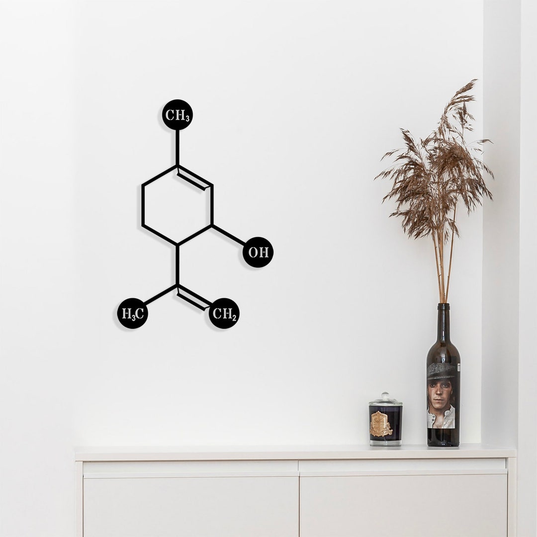 Margarita Formula Metal Wall Decor Wall Art Biology Etsy