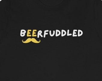 Beerfuddled Unisex T-shirt - Beer Lovers, Busch Lattes, Tailgate Legend, Brew Crew, Sunday Funday