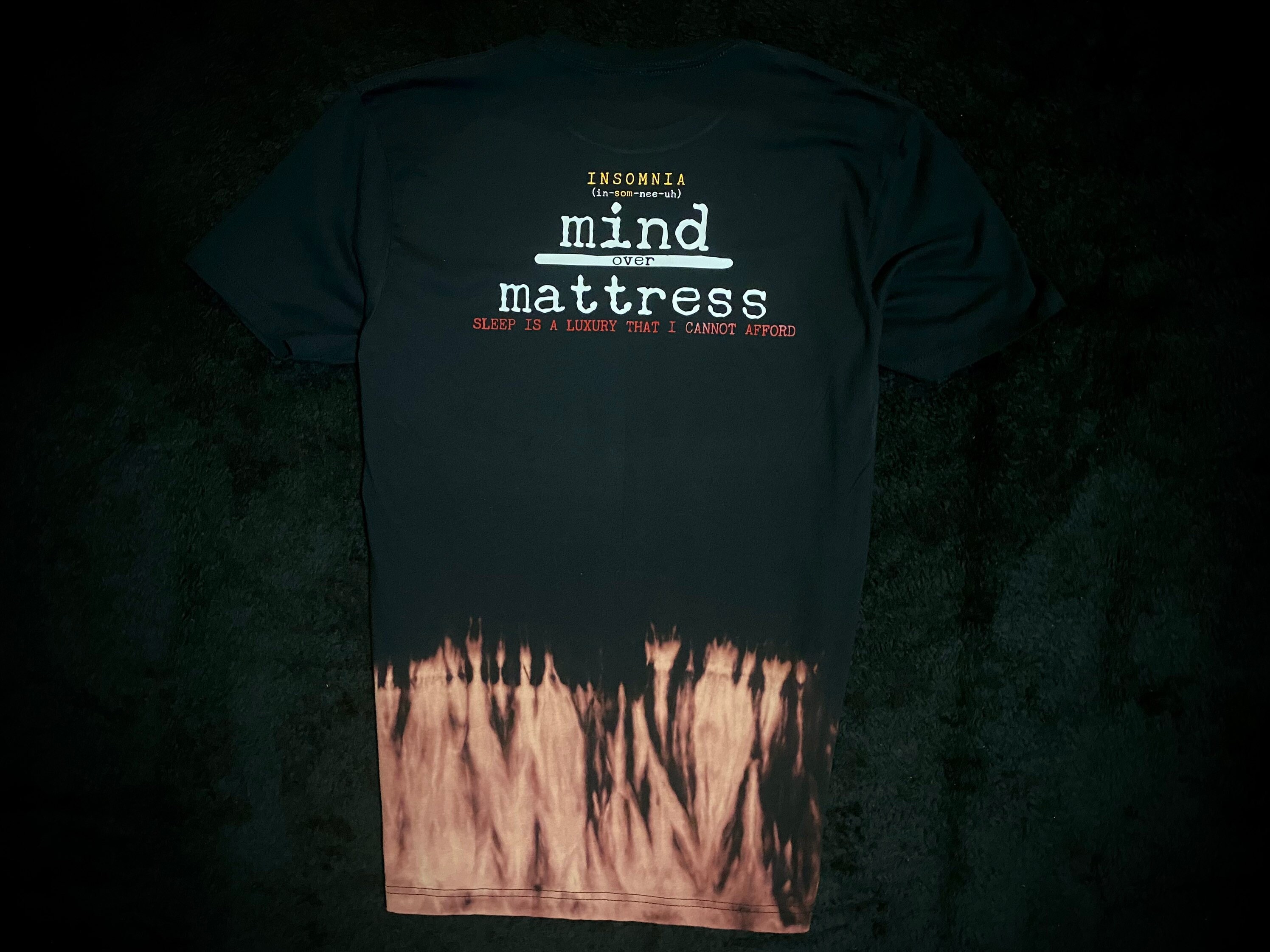 INSOMNIA MIND over MATTRESS Midnight Moms Society Throwback Etsy