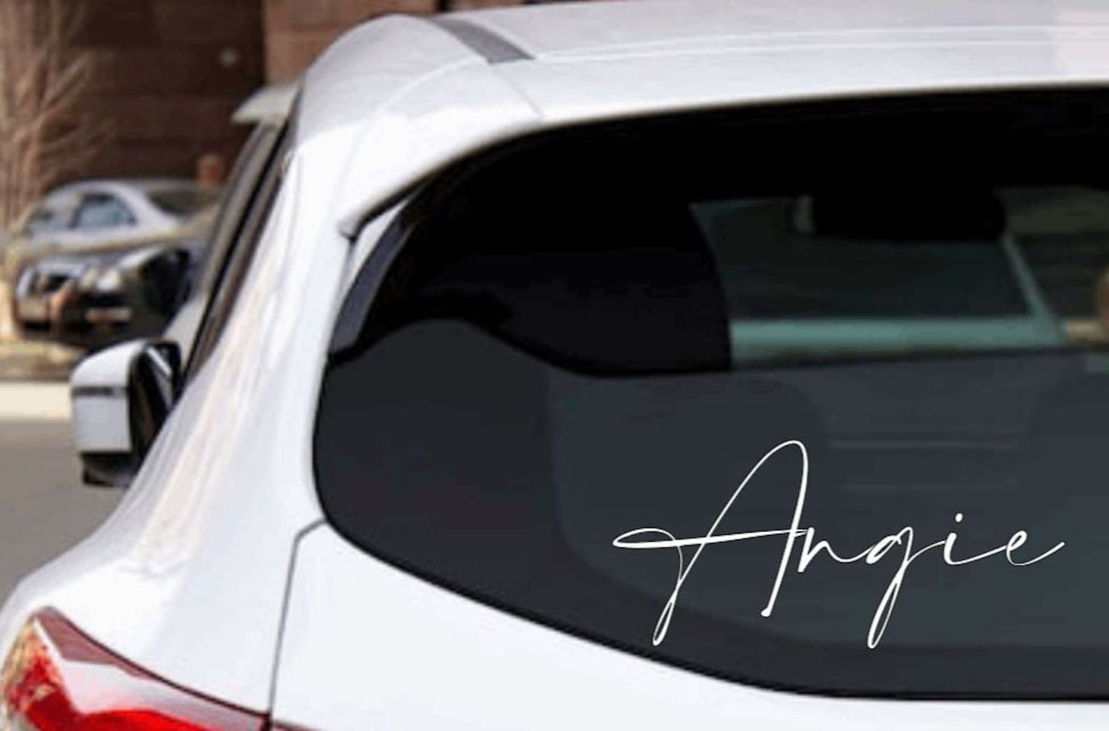 Custom Name Decal Car Name Decal Car Name Sticker Custom Etsy