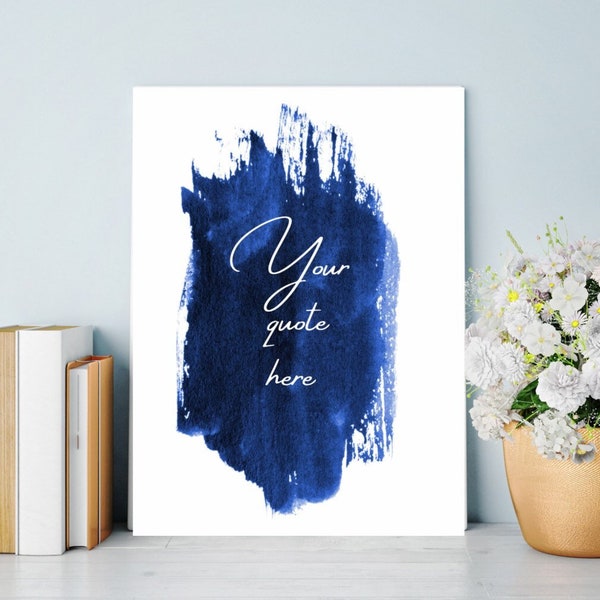 Blue Wall Art - Etsy UK