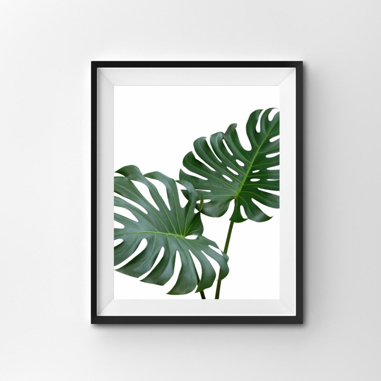 Green Gallery Wall Set of 6 Prints Green Wall Art Feature Etsy