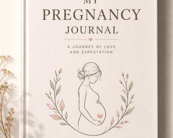 Pregnancy Journal Printable | Baby Memory Book PDF | Weekly Pregnancy Planner | Mom-to-Be Gift | Pregnancy Tracker | Instant Download