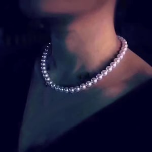 14K GIA Buyer Picked Pearl Necklace Strand,10-11mm Super Clean Lustrous White Cultured Pearl, Classic Pearl Necklace Gift For Mothers Day