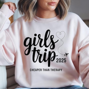 Girls Trip 2025 PNG File – Travel Clipart, Girls Weekend Design (Digital Download)
