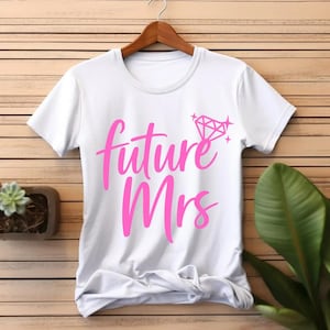 Future Mrs-Bridal SVG und PNG Datei - Elegantes Hochzeitsdesign für T-Shirts und Dekor