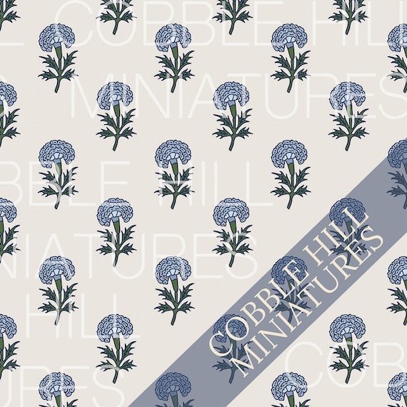 Navy & White Floral Scrapbook Paper - 8 1/2 x 11, Hobby Lobby