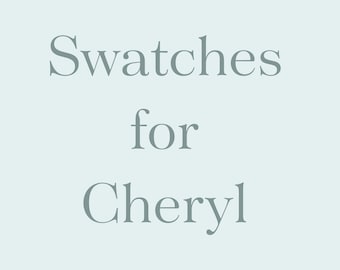 Custom Listing for Cheryl