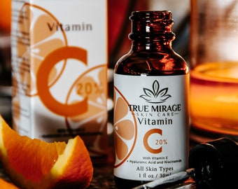 20% Vitamin C Serum with Niacinamide & Hyaluronic Acid