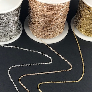 Non tarnish chain discount