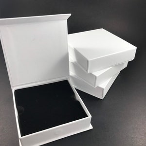 Magnetic closure jewelry gift box, jewellery box, necklace gift box, earring gift box, bracelet gift box