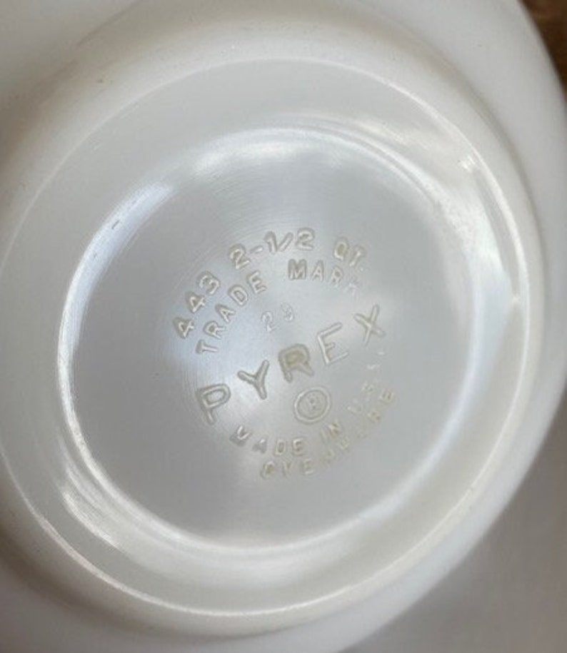 Pyrex Word Image Early American Heritage Pyrex Set - Etsy