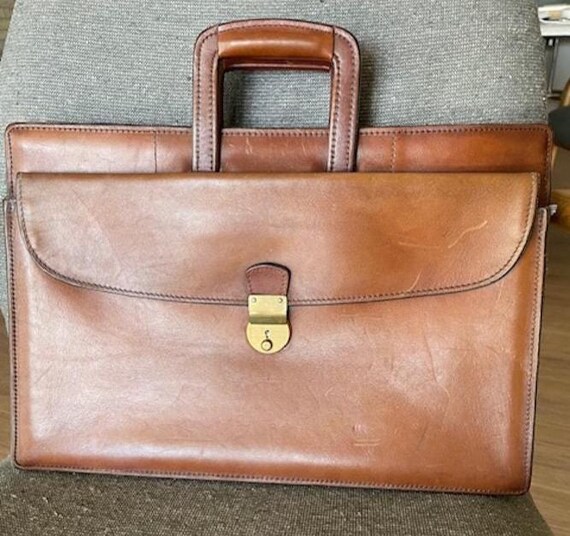 Schlesinger Leather Briefcase - image 2