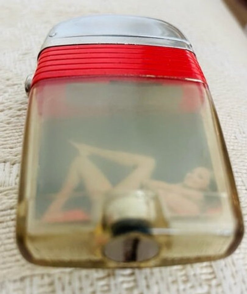 Trucker Pinup Girl Lighter Etsy