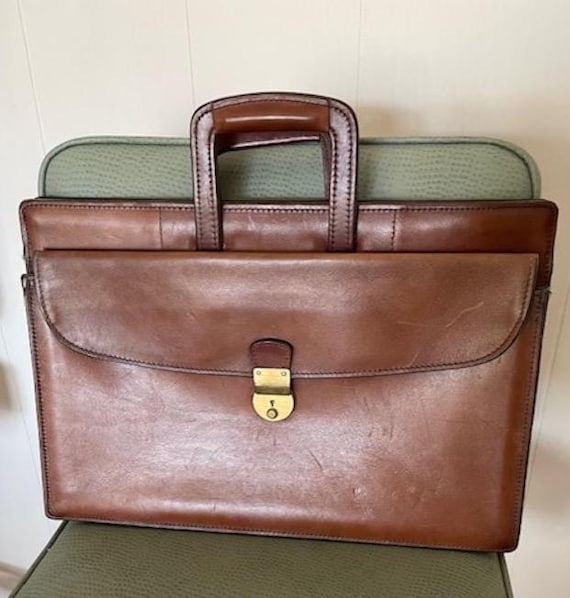 Schlesinger Leather Briefcase - image 13