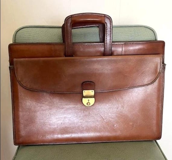 Schlesinger Leather Briefcase - image 12