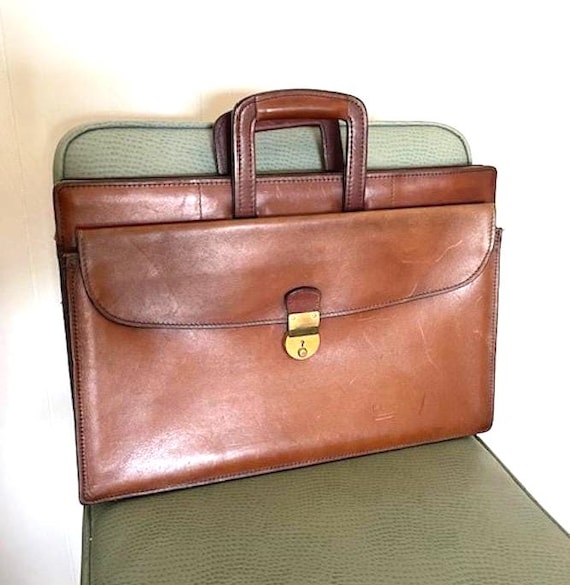 Schlesinger Leather Briefcase - image 1