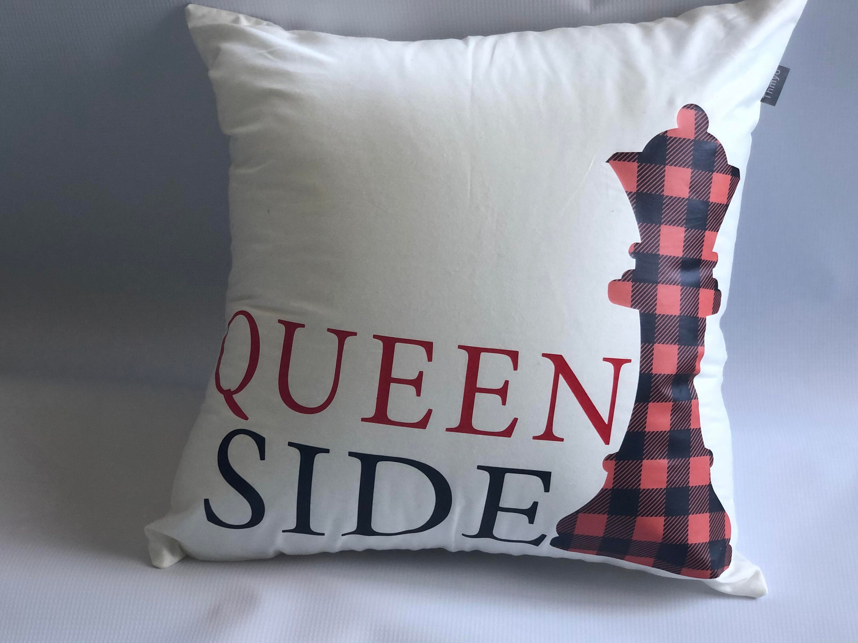 Set of King & Queen 16x16 Throw Pillow Covers cover only Etsy